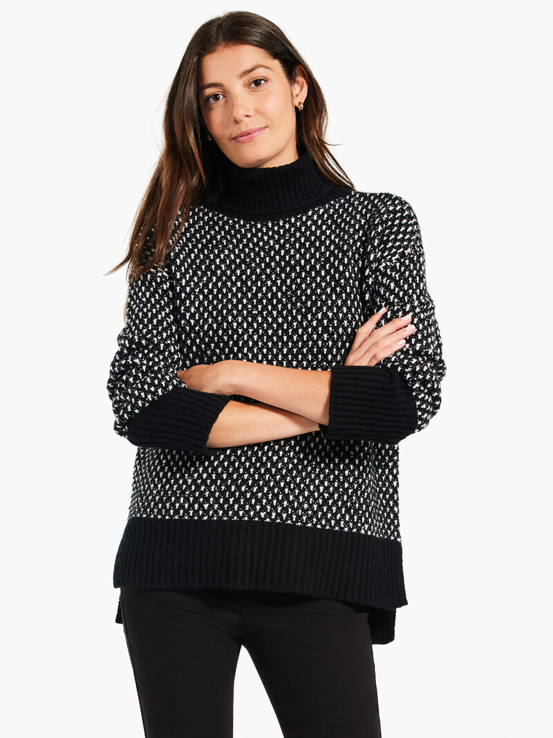 Woman Wears Cozy Spot Sweater image number 4