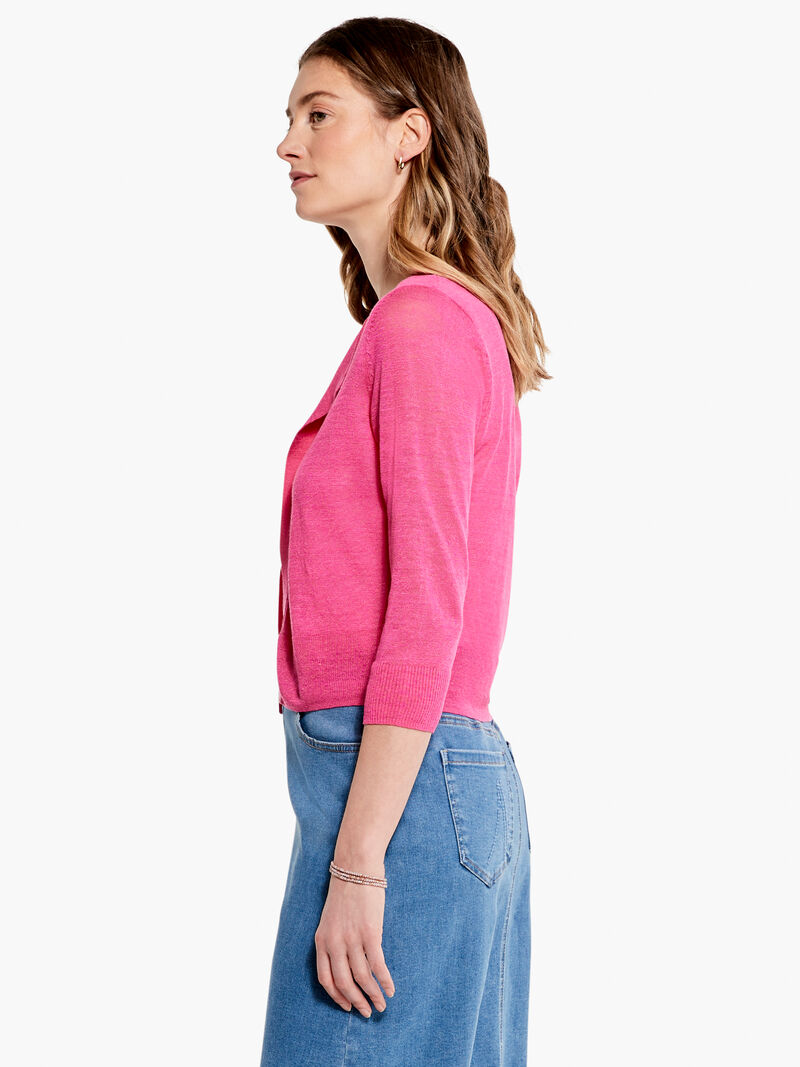 Woman Wears Easy Featherweight Cardigan image number 1