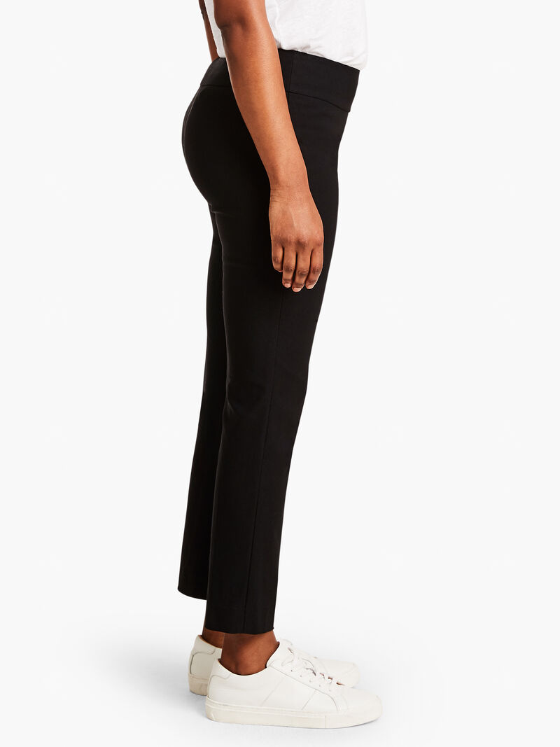 Woman Wears Wonderstretch Straight Ankle Pant image number 1
