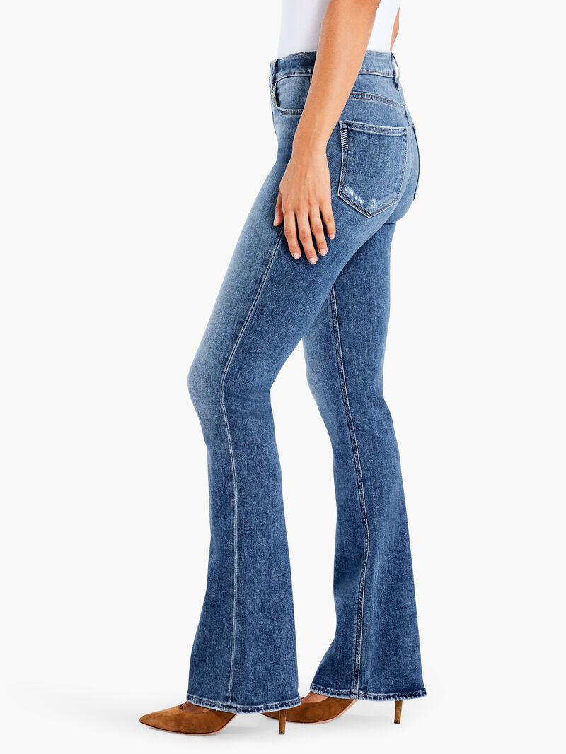 Woman Wears Paige High Rise Laurel Canyon Jeans image number 2