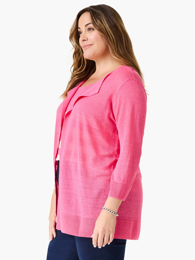 Woman Wears Featherweight Flyaway Cardigan image number 2