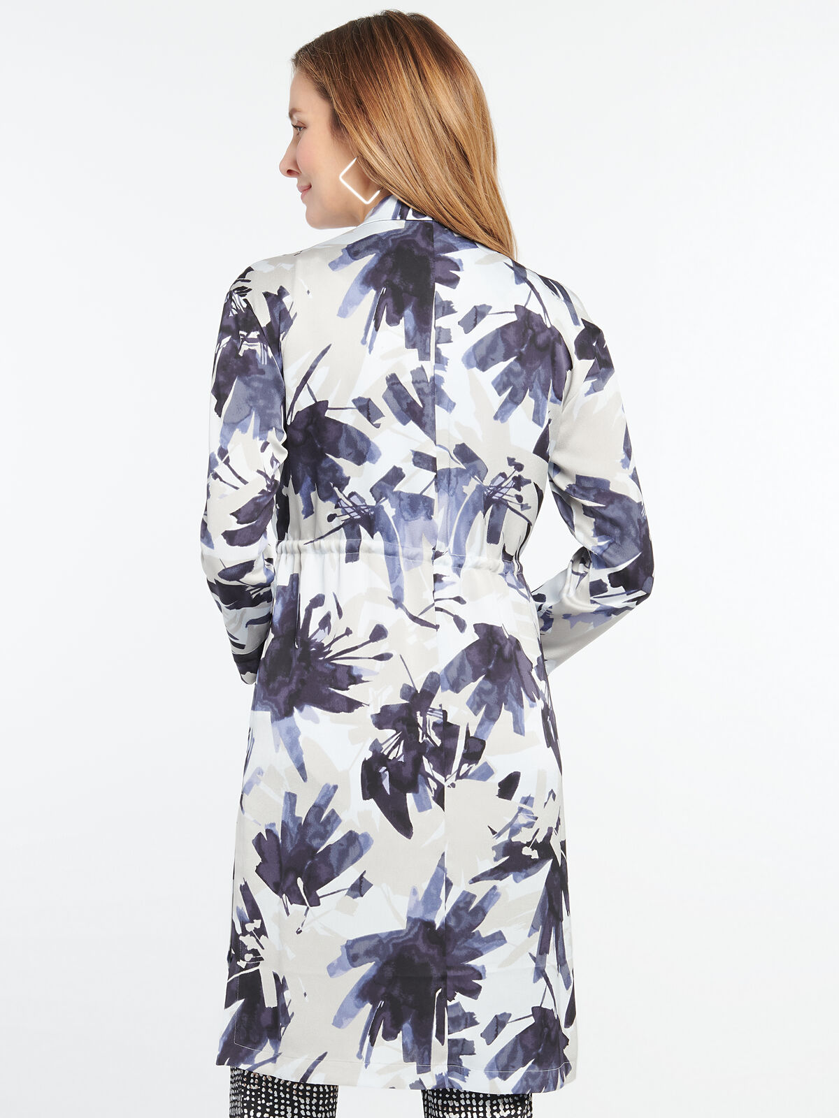 Inky Flowers Jacket