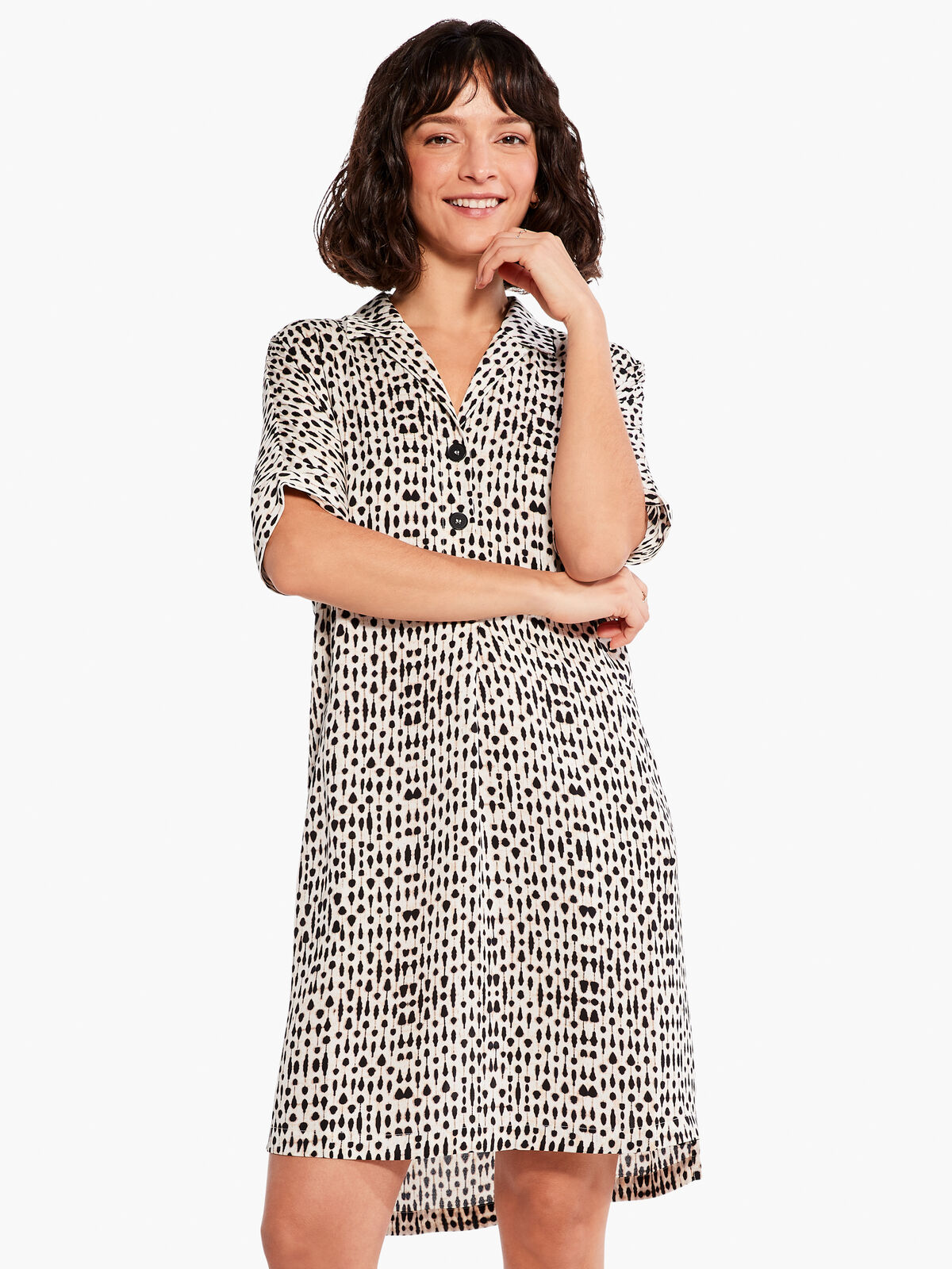 Inky Dots Dress