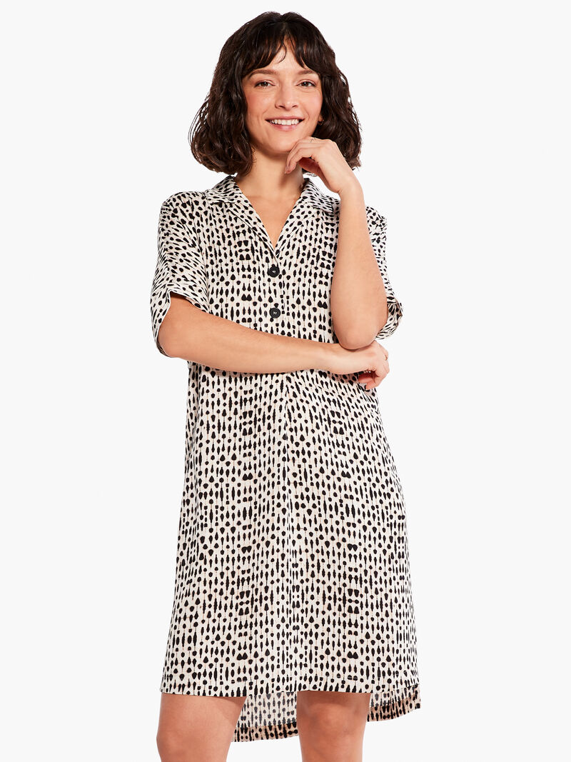 
                    Inky Dots Dress