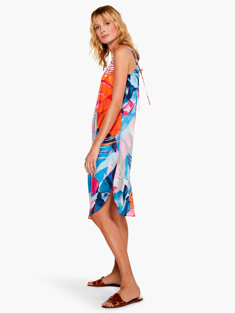Woman Wears Tropical Mirage Dress image number 1