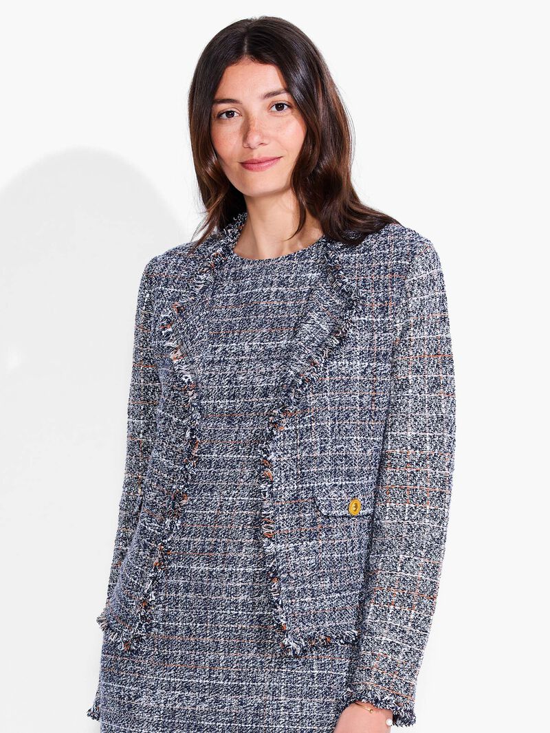 Woman Wears Novelty Fringe Mix Jacket image number 0