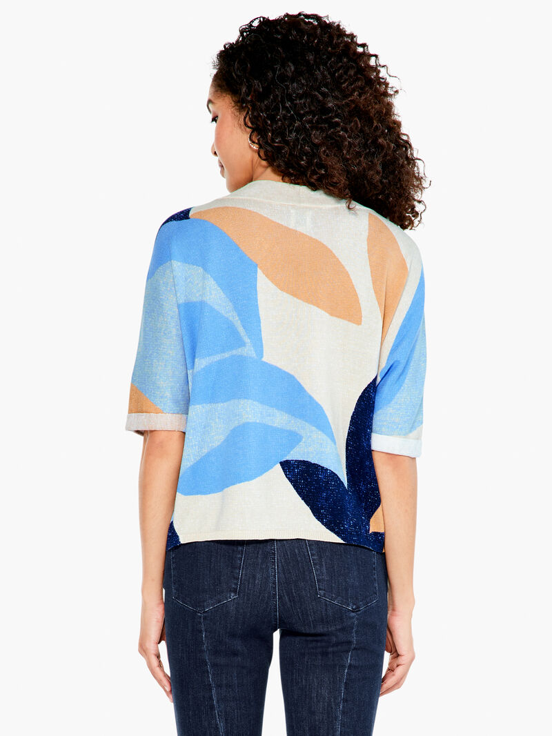 Woman Wears Ocean Isle Sweater image number 2