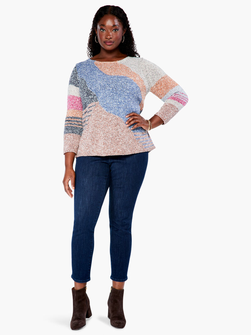 Woman Wears Orchard Stroll Sweater image number 3