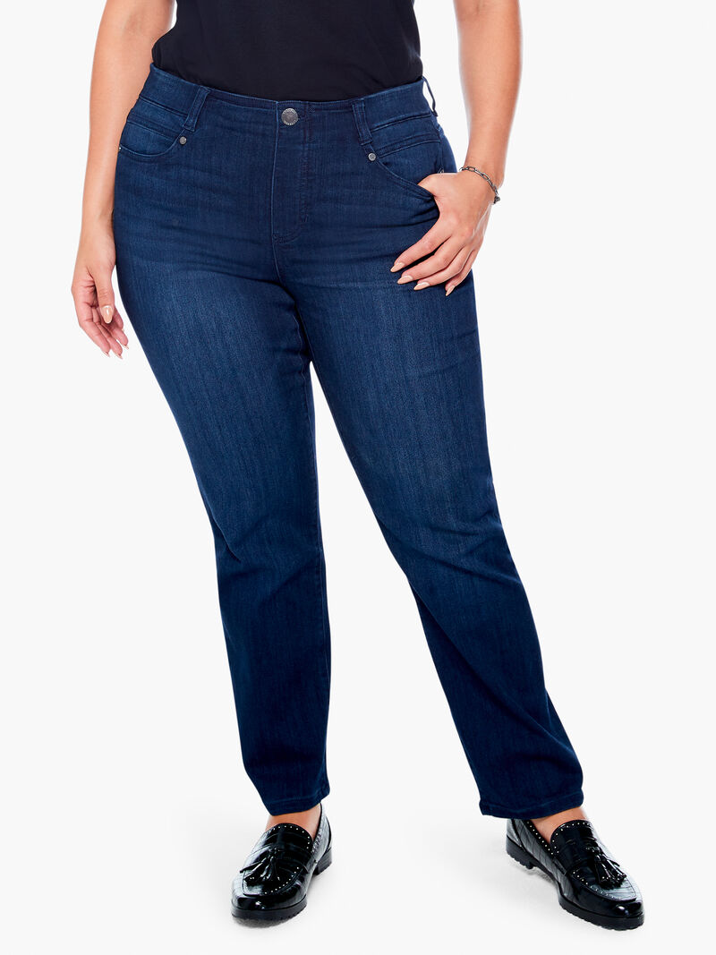 Woman Wears Liverpool - Gia Glider Slim Jean image number 1