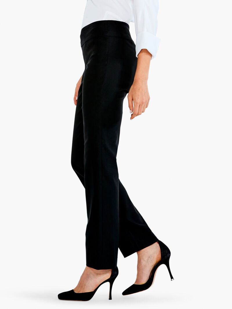Woman Wears Wonderstretch Straight Pant image number 1