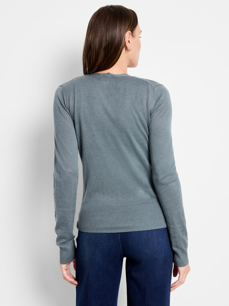 Woman Wears All Year 4-Way Cardigan image number 3
