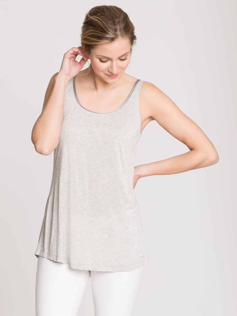 Woman Wears Coveted Layer Tank image number 0