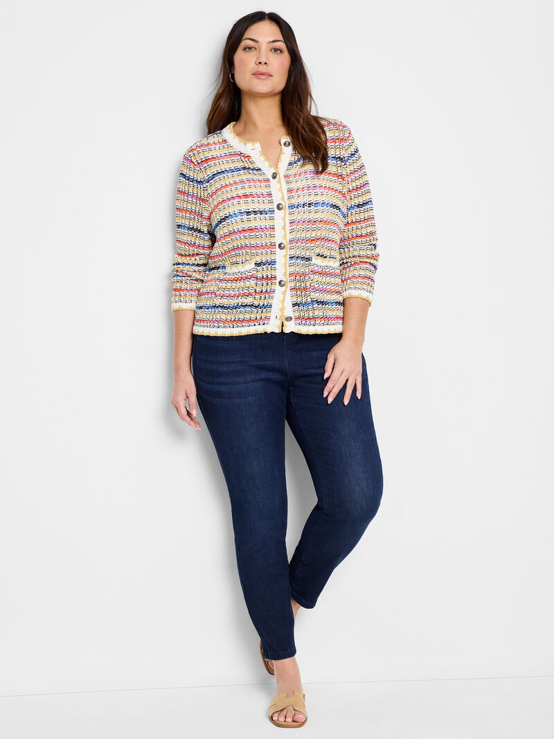 Coastal Crochet Knit Jacket