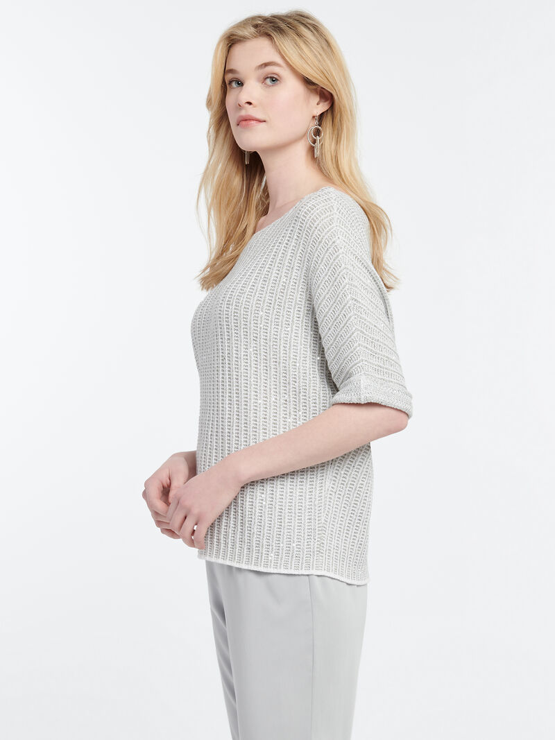 Woman Wears GLOW FOR IT SWEATER image number 1