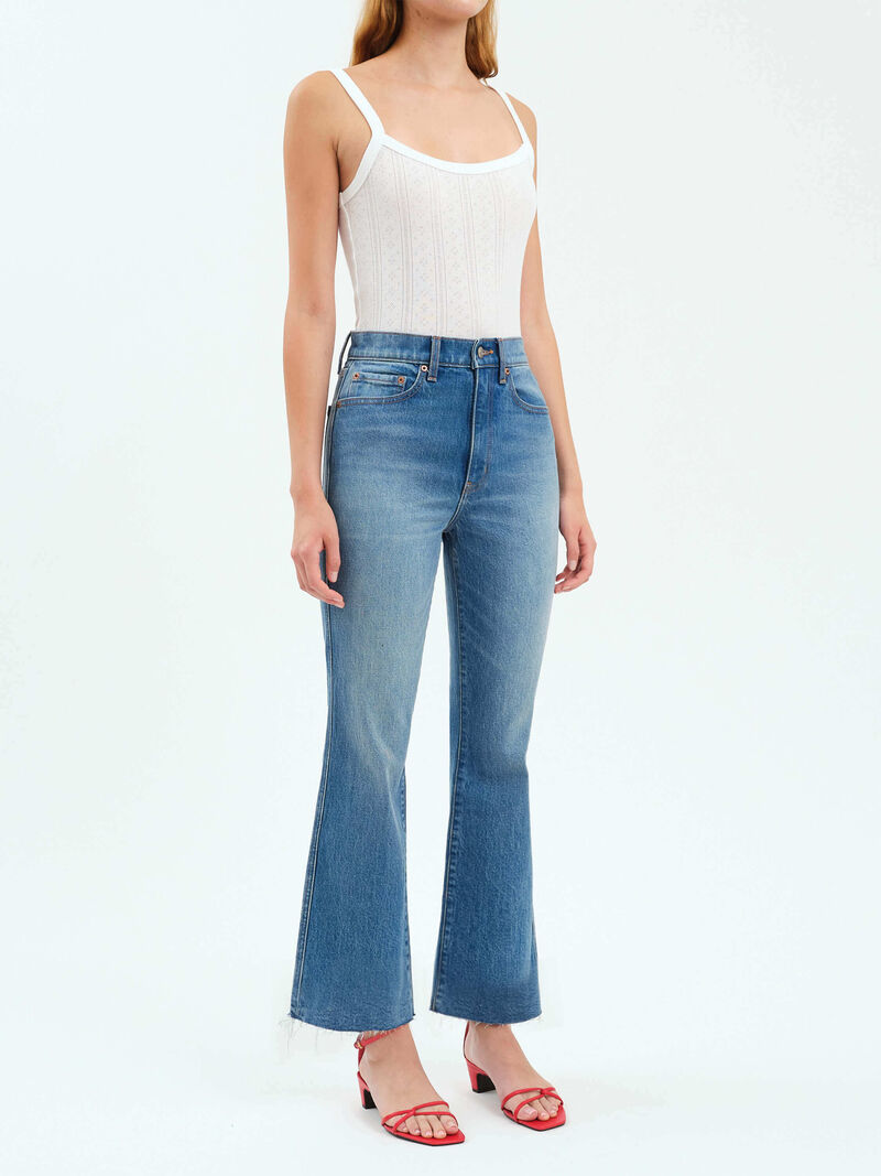 Woman Wears Daze - Soho Rawcut Jean image number 0