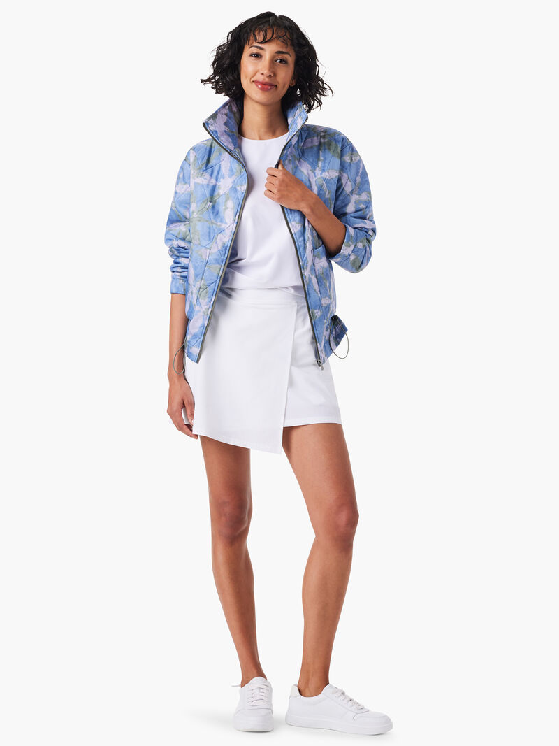 Woman Wears Throw On Quilted Puffer Jacket image number 3