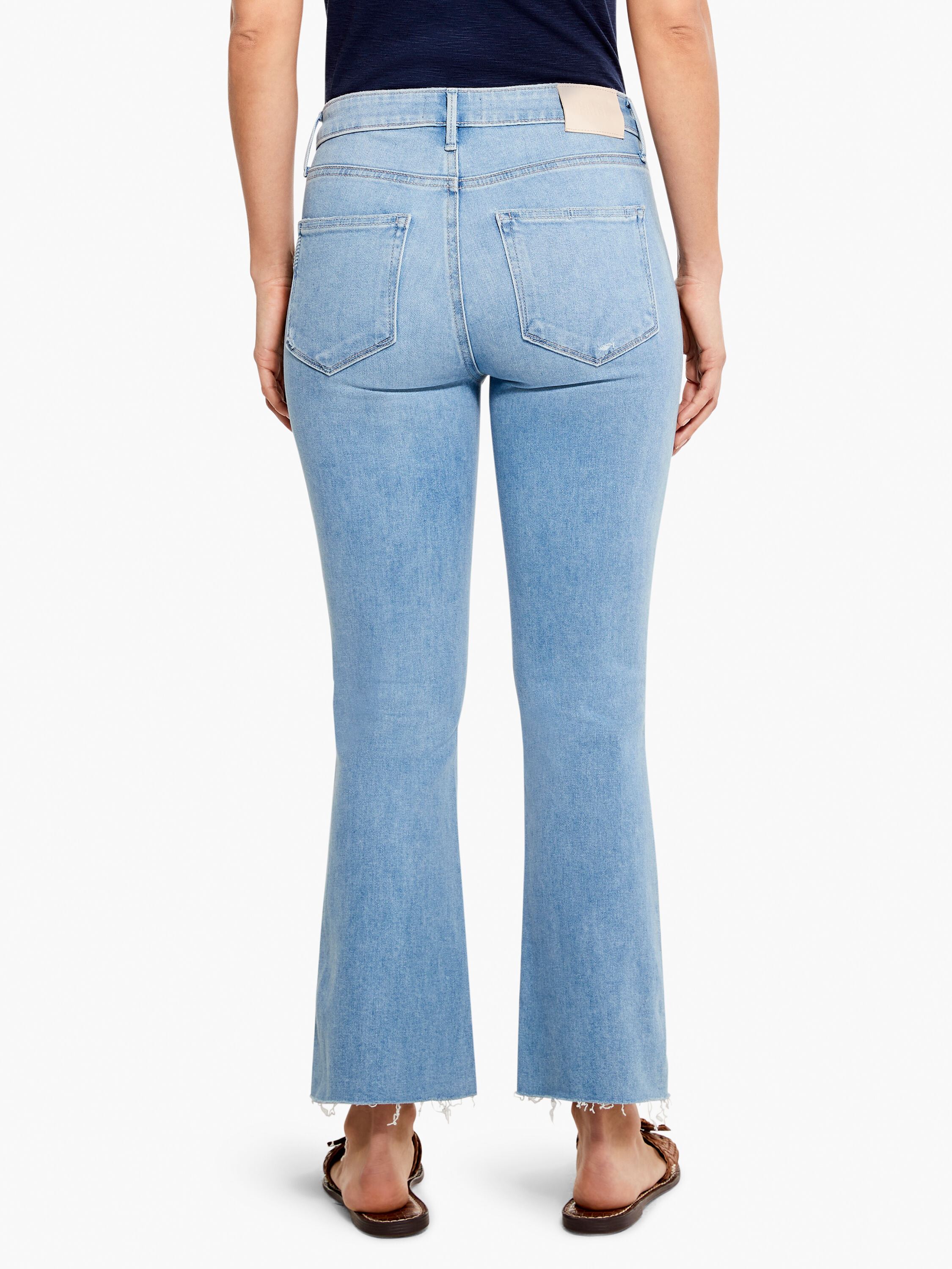 Paige colette crop flare jeans hotsell