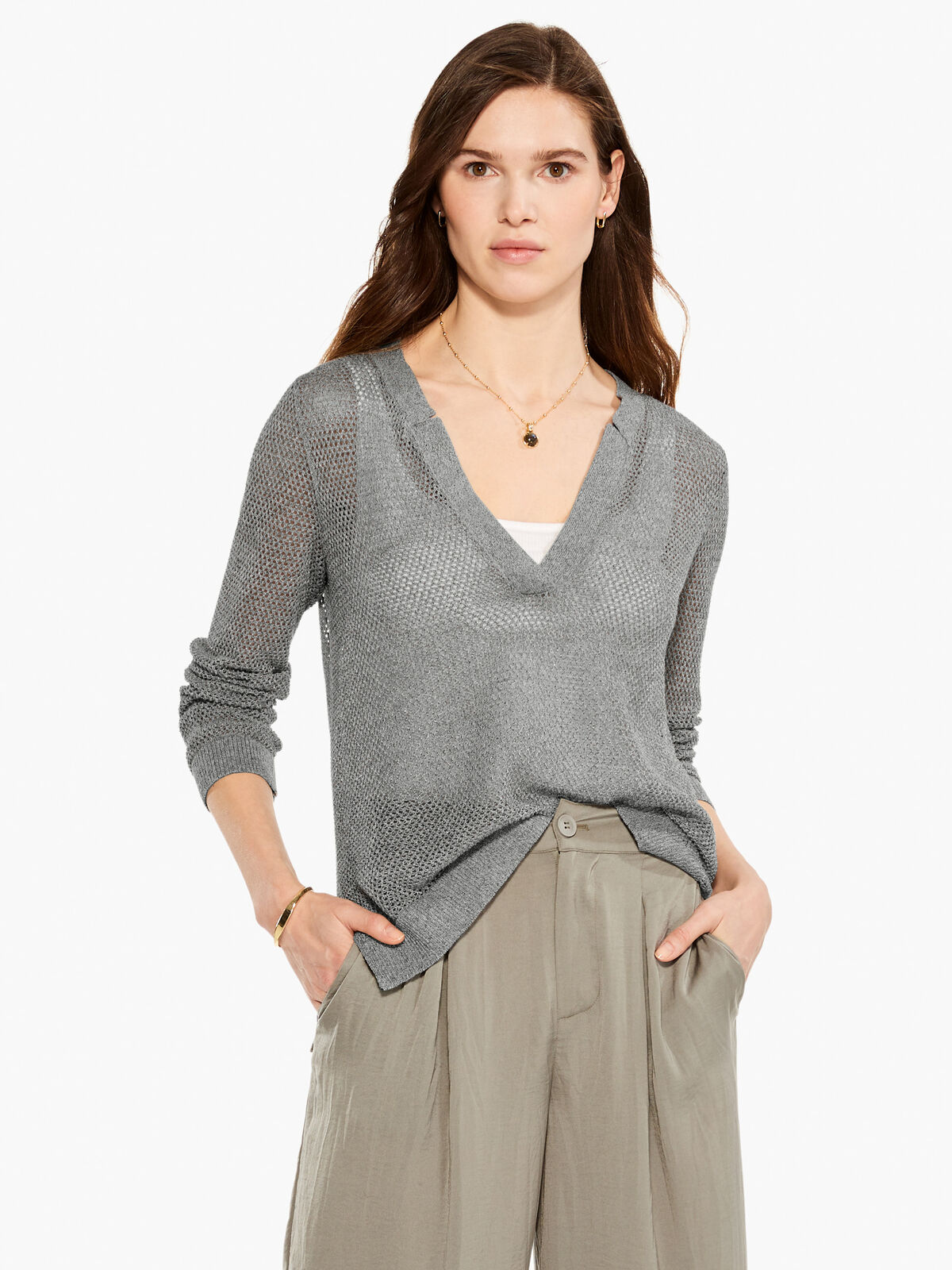 Mesh Stitch Sweater