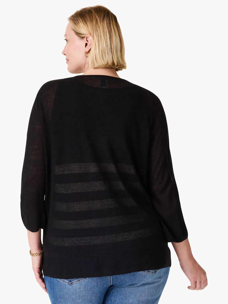 Woman Wears Featherweight Flyaway Cardigan image number 3