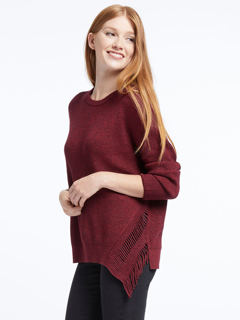 Woman Wears Fringe Times Sweater image number 0
