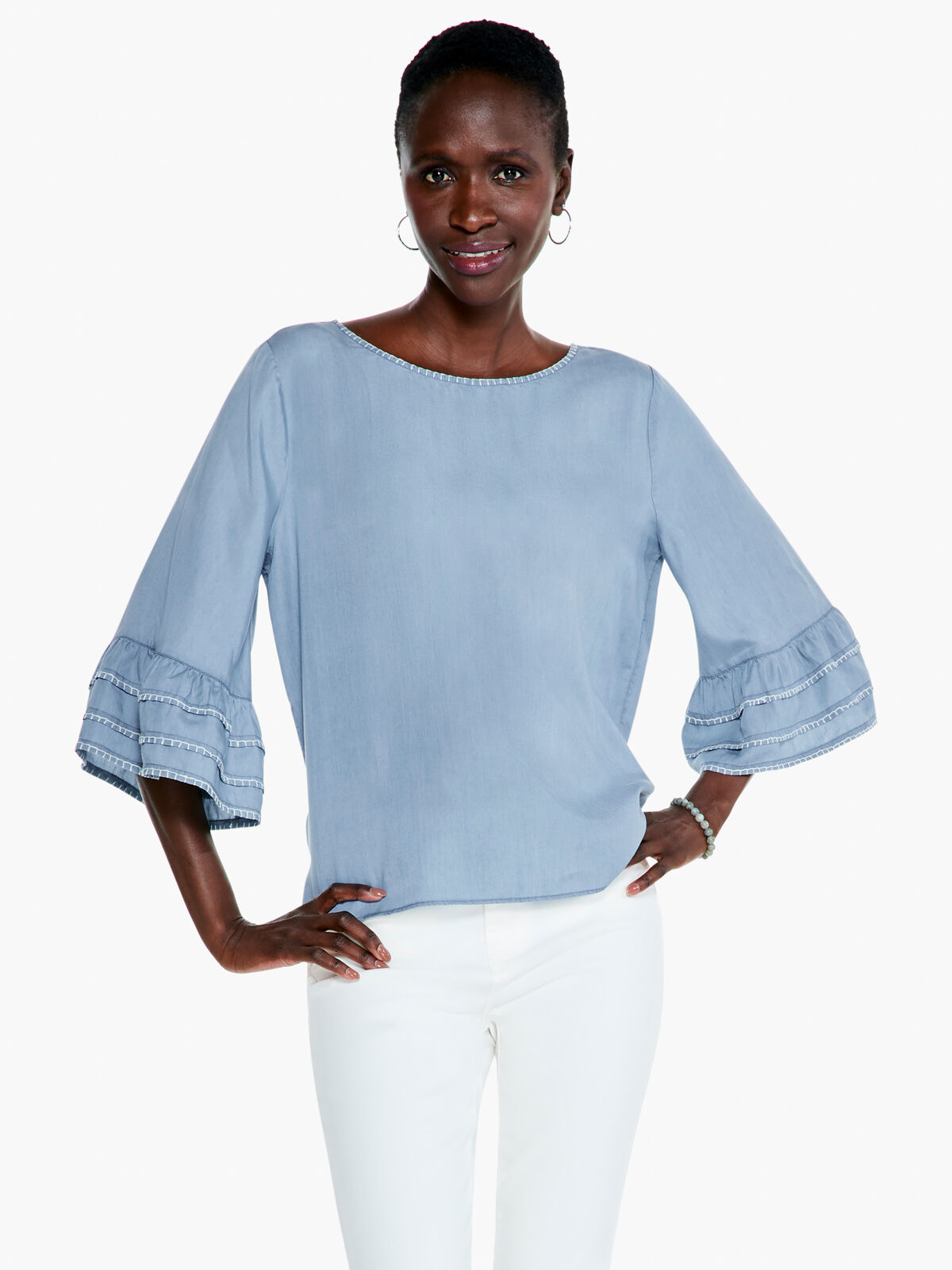 Denim Tangier Top