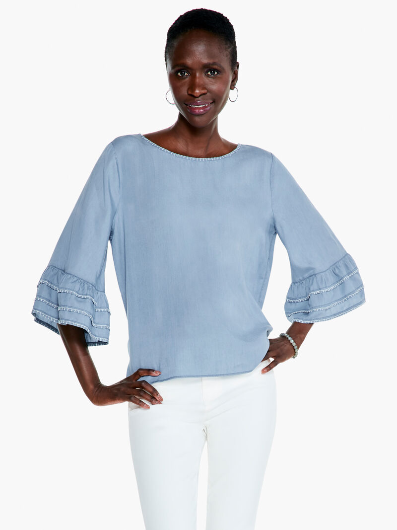 
                    Denim Tangier Top