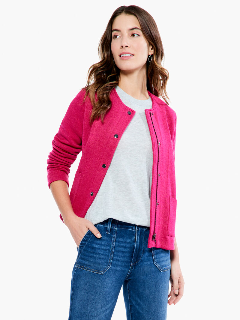 Woman Wears Making Moves Knit Jacket image number 0
