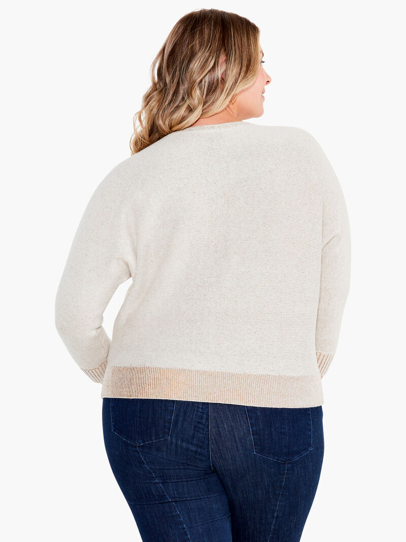 Woman Wears Constellation Sweater image number 2