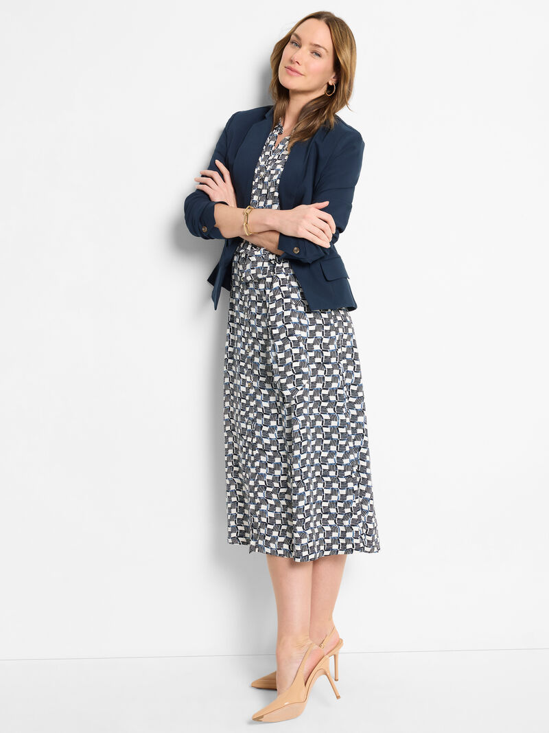Seasonless Cotton Double Pocket Blazer
