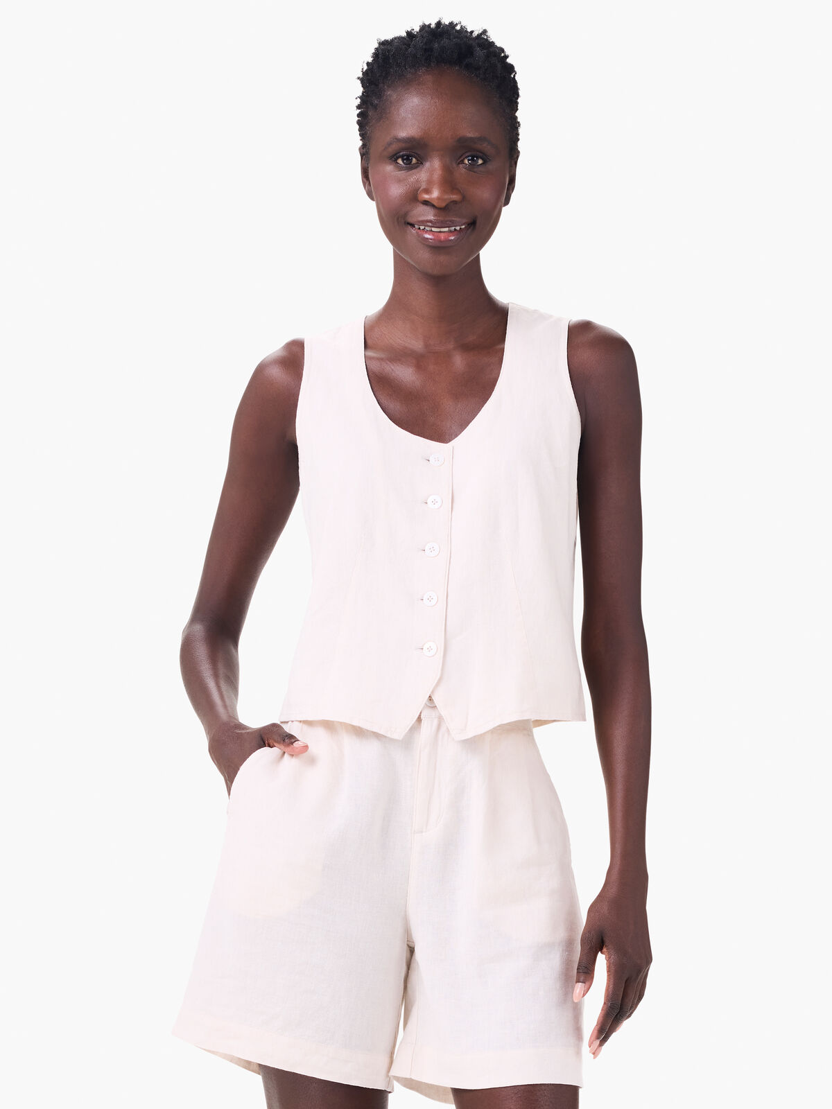 Rumba Linen Vest