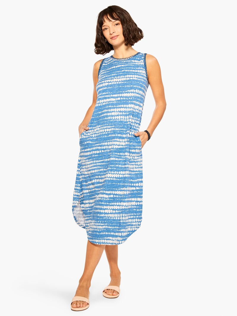 NZT Dotty Lines Tank Dress