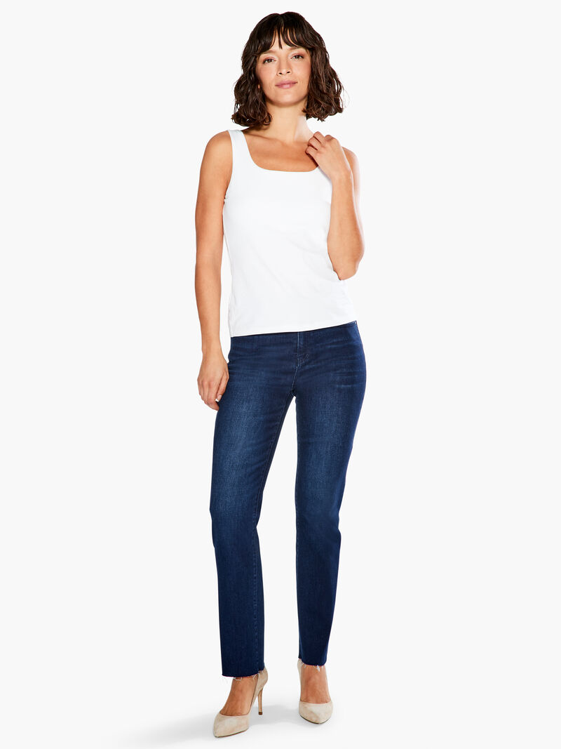 Woman Wears Shelf Bra Perfect Tank image number 3