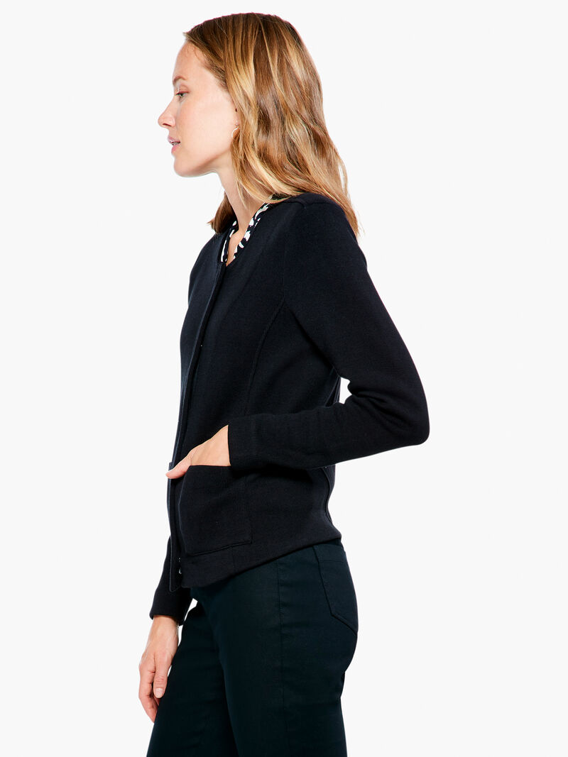 Woman Wears Making Moves Knit Jacket image number 1