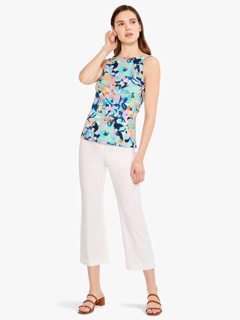 Woman Wears Color Field Tank image number 4