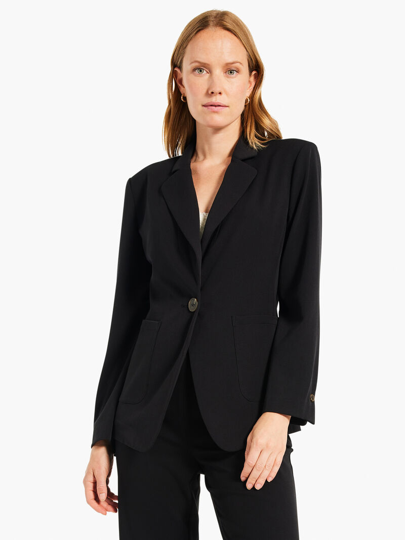 Woman Wears Essential Avenue Blazer image number 0