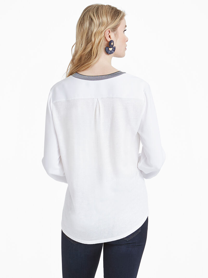 Woman Wears Derby Blouse image number 2