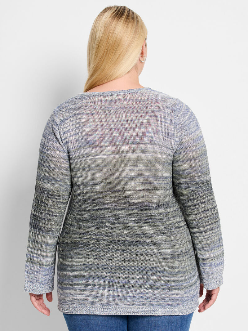 Woman Wears Hazy Shades Sweater image number 3