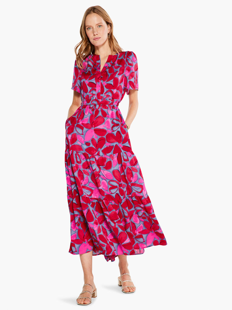 Woman Wears Happy Splash Dress image number 4