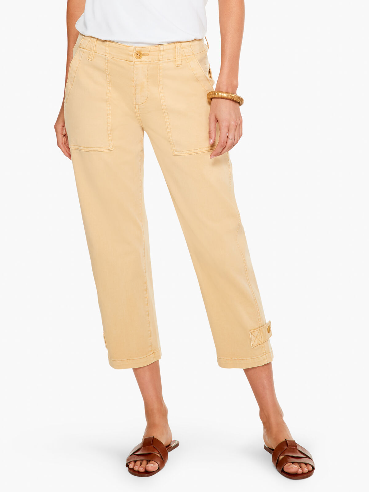 Liverpool Utility Crop Cargo Pant