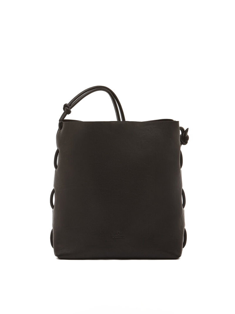 Il Bisonte - Med Shoulder Bag With Stitching