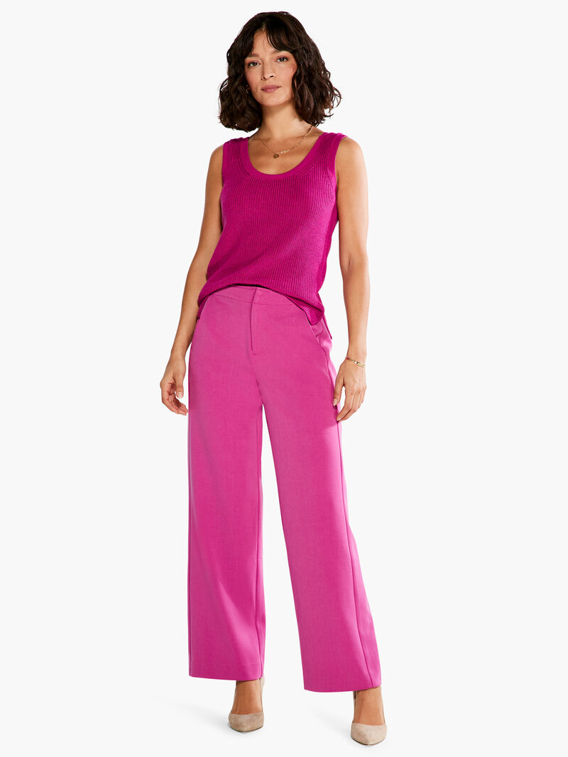 Woman Wears Shaker Knit Tank image number 4