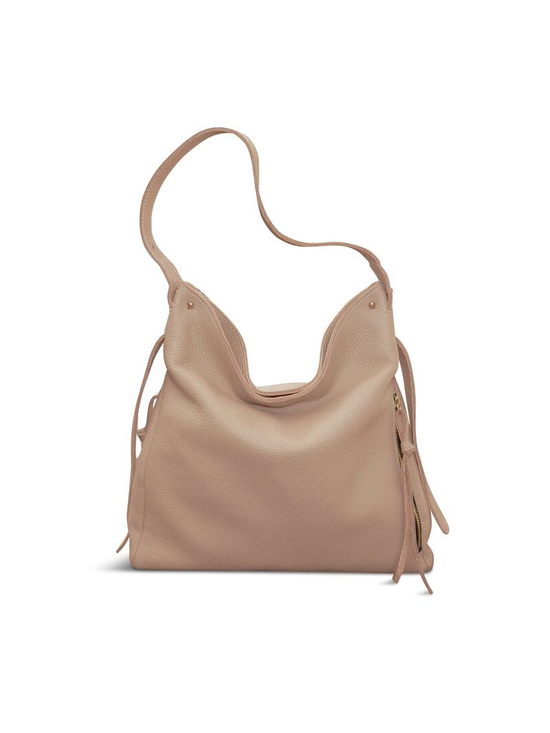 Woman Wears Oliveve Sophia Adjustable Hobo image number 4
