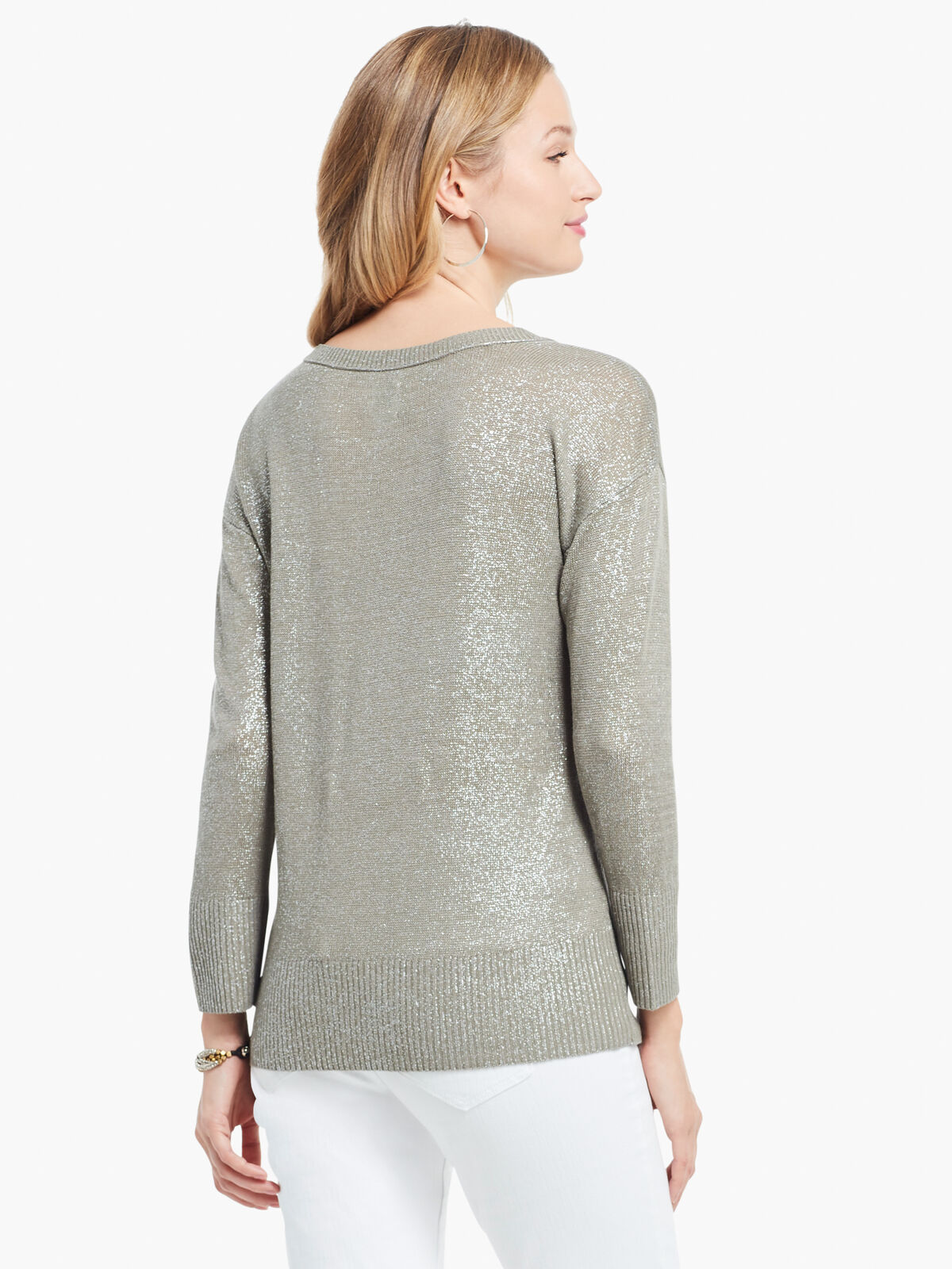 Subtle Shine Sweater