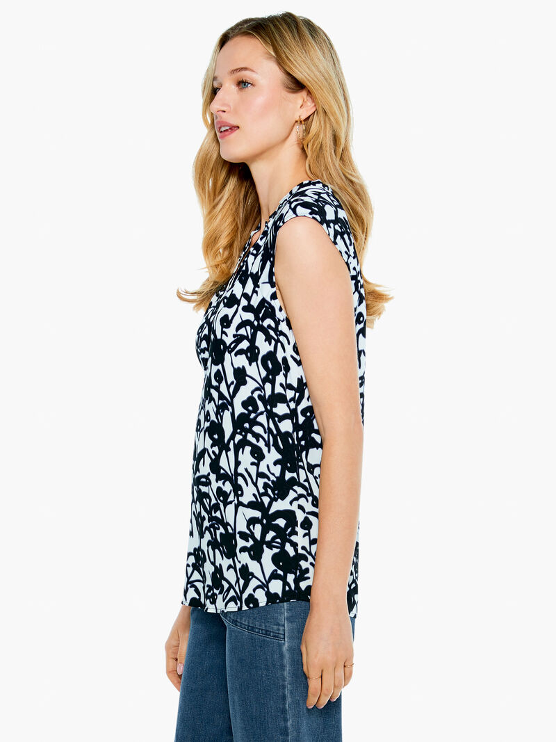 Woman Wears Midnight Meadow Live In Tank image number 1
