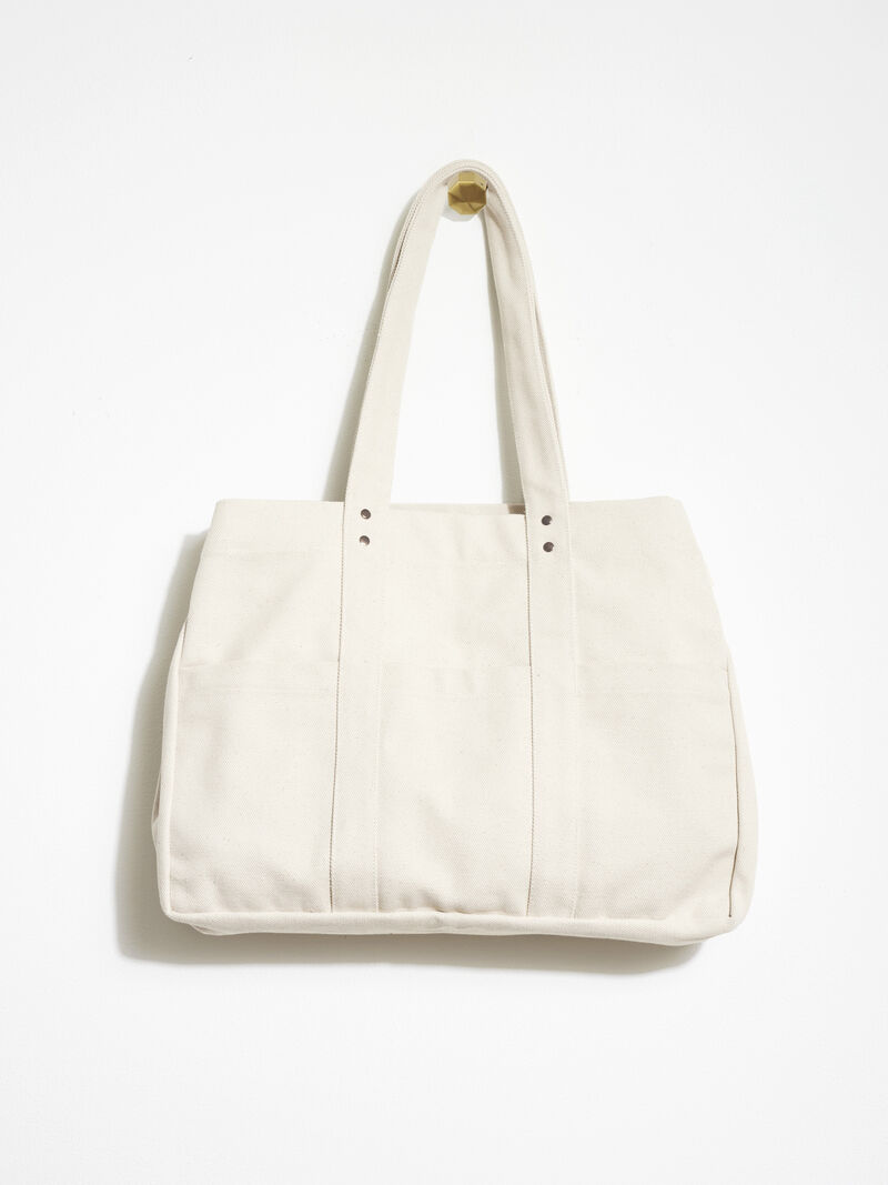 Floral Society Canvas Utility Tote