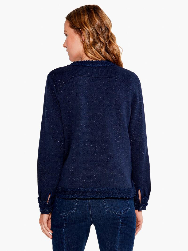 Woman Wears Trimmings Knit Jacket image number 2