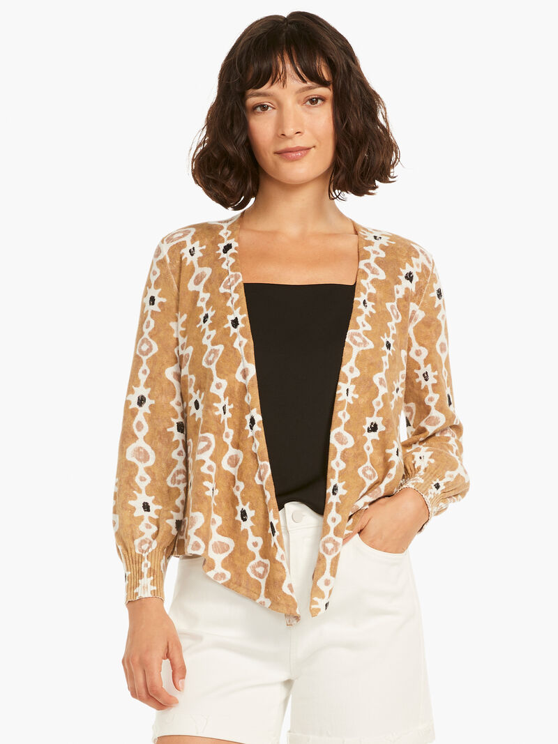 Woman Wears Falling Jewels Cardigan image number 0