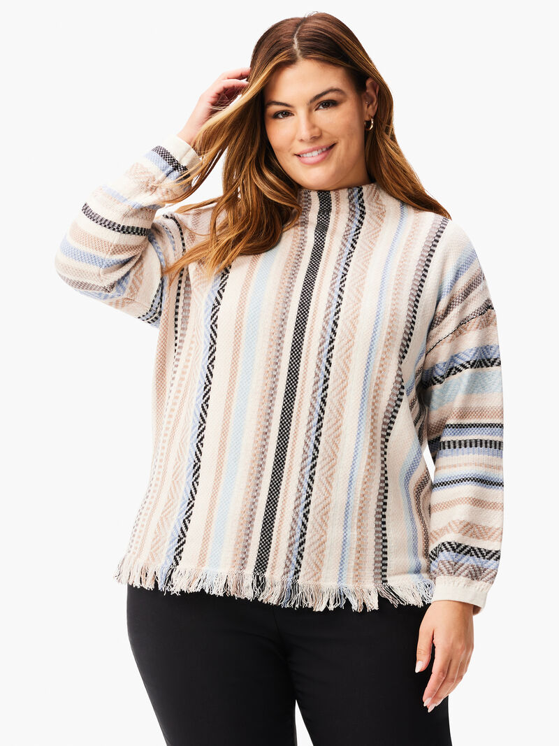 Woman Wears Early Frost Sweater image number 0