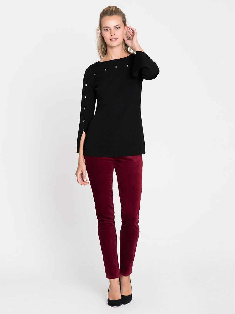 
                    Stretch Velvet Pant