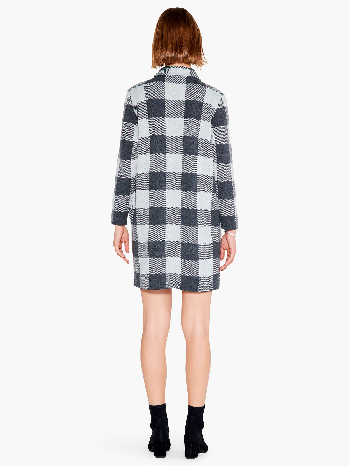 Plaid Knit Dress